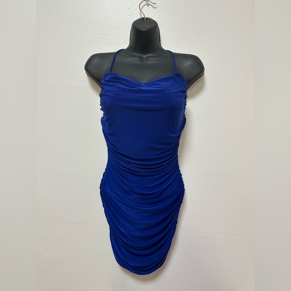 Windsor Dress in Royal Blue